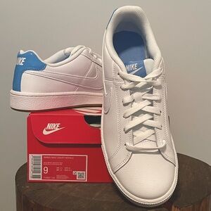 Brand new Women’s Nike Court Royale in White/University Blue